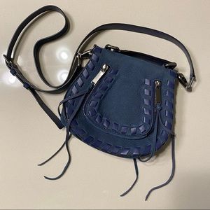 ✨NWOT✨ Rebecca Minkoff Vanity Small Leather Crossbody, Indigo Blue